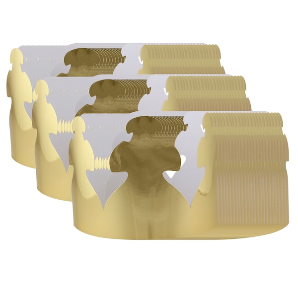 Hygloss Products Bright Gold Crowns, PK72 65244 - main